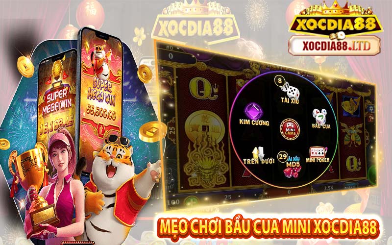 Mẹo chơi bầu cua mini Xocdia88 thắng đậm